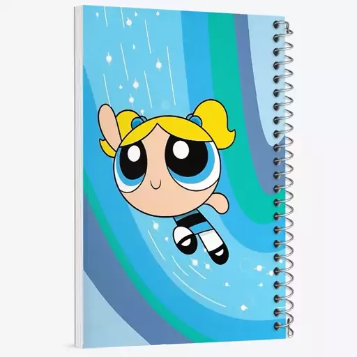 دفتر مشق 50 برگ خندالو طرح دختران نیرومند (The Powerpuff Girls) کد N4443