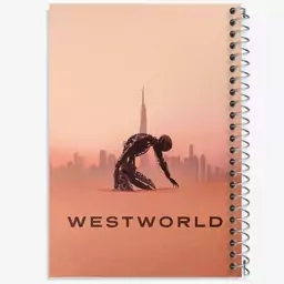 دفتر مشق 100 برگ خندالو طرح سریال وست ورلد West World  کد 10197