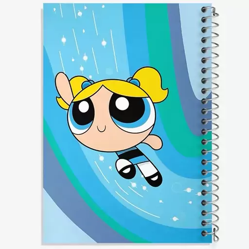 دفتر مشق 50 برگ خندالو طرح دختران نیرومند (The Powerpuff Girls) کد N4443