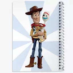 دفتر مشق 100 برگ خندالو طرح داستان اسباب بازی Toy Story  کد 3926