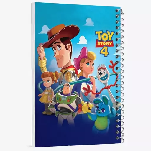 دفتر مشق 100 برگ خندالو طرح داستان اسباب بازی Toy Story  کد 3927