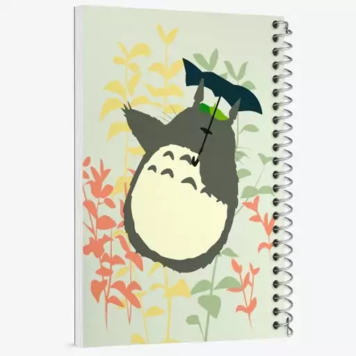 دفتر مشق 100 برگ خندالو طرح انیمه توتورو Totoro  کد 12810