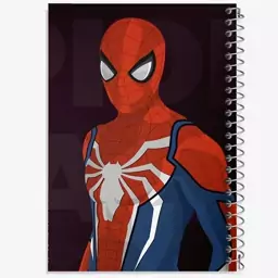 دفتر مشق 100 برگ خندالو طرح مرد عنکبوتی Spider Man  کد 13175