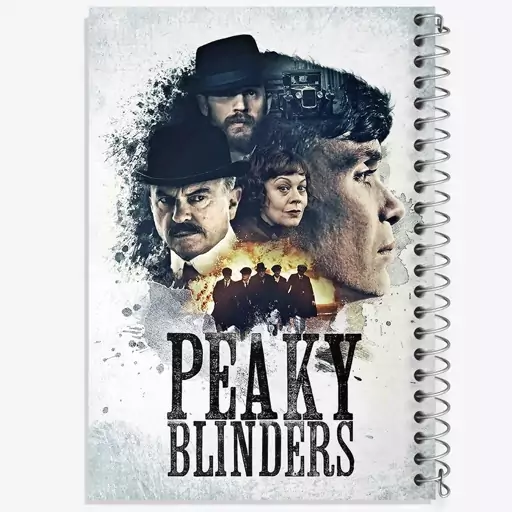 دفتر مشق 50 برگ خندالو طرح سریال پیکی بلایندرز Peaky Blinders  کد 3201