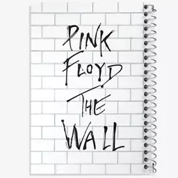 دفتر مشق 50 برگ خندالو طرح گروه پینک فلوید Pink Floyd  کد 3254