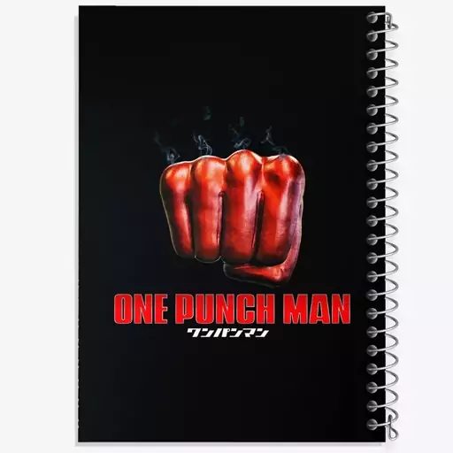 دفتر مشق 50 برگ خندالو طرح مشت سایتاما انیمه مرد تک مشتی One Punch Man  کد 11344