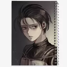 دفتر مشق 100 برگ خندالو طرح میکاسا انیمه اتک آن تایتان Attack on Titan  کد 18605