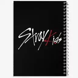 دفتر مشق 50 برگ خندالو طرح گروه استری کیدز Stray Kids  کد 11851