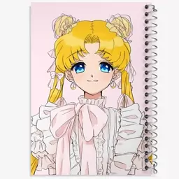 دفتر مشق 100 برگ خندالو طرح اوساگی تسوکینو انیمه سیلور مون Sailor Moon  کد 17452