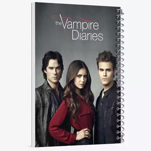 دفتر مشق 100 برگ خندالو طرح خاطرات یک خون آشام The Vampire Diaries  کد 20248