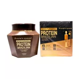 ماسک مو پروتئین کوئین مدل protein brazilian حجم 1000 میلی لیتر