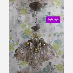 لوسترآنتیک 4 شعله طرح ماریا -اتاق خواب-راهرو-آشپزخانه