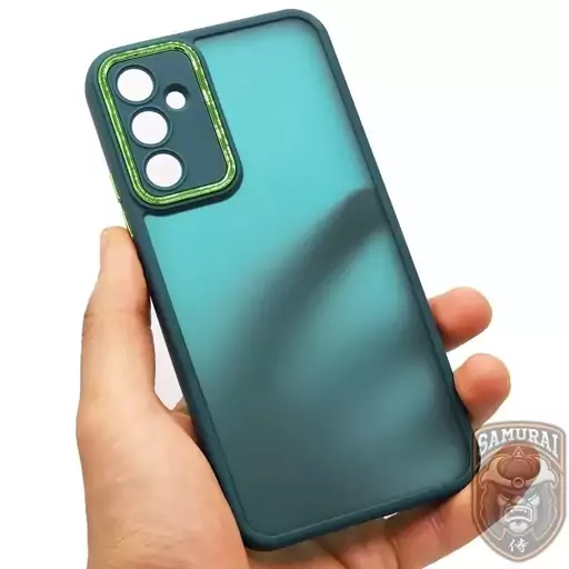 کاور پشت مات دکمه فلزی مدل New Skin مناسب برای گوشی موبایل Samsung galaxy A24-A24 4G-A15 4g-5g