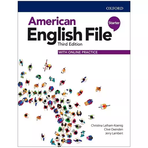 کتاب American English File Starter 3rd Edition + CD جمعی از نویسندگان انتشارات Oxford