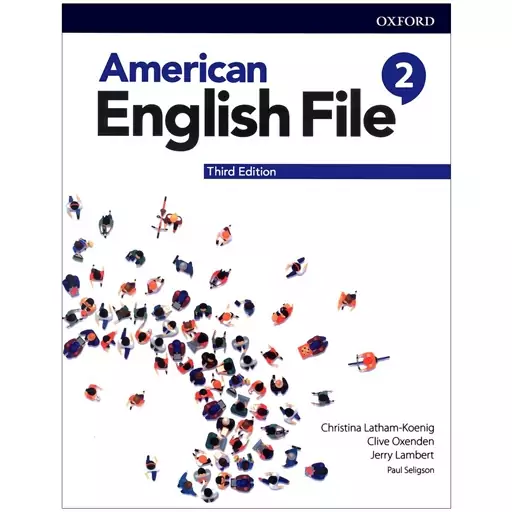 کتاب American English File 2 3rd Edition + CD جمعی از نویسندگان انتشارات Oxford