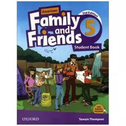 کتاب American Family and Friends 5 Second Edition + CD جمعی از نویسندگان انتشارات Oxford سایز بزرگ