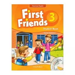 کتاب American First Friends 3 + CD جمعی از نویسندگان انتشارات Oxford سایز بزرگ