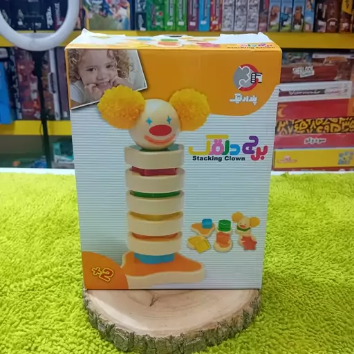 اسباب بازی پازل برج دلقک clown tower 