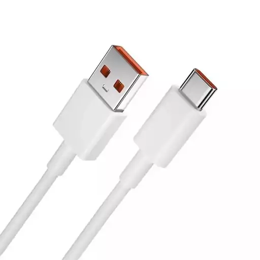 کابل تبدیل USB به USB-C شیائومی مدل 5 سوپر فست طول 1 متر