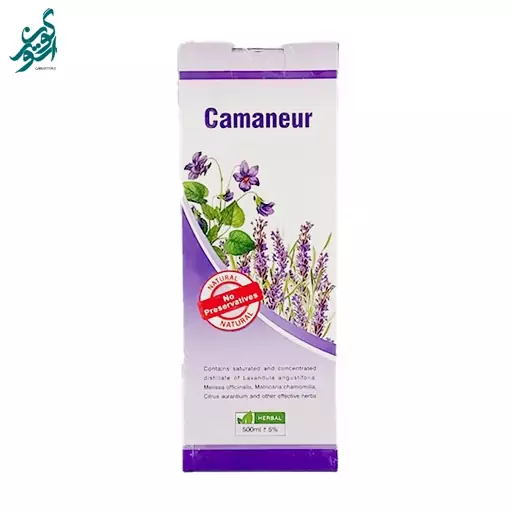 مقطر گیاهی اشباع شده کامانور (Camaneur) گلبهار گستر حجم 500 میلی لیتر