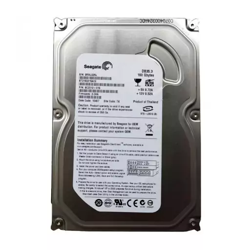 هارد کامپیوتر 160 گیگابایت سیگیت SEAGATE 160 