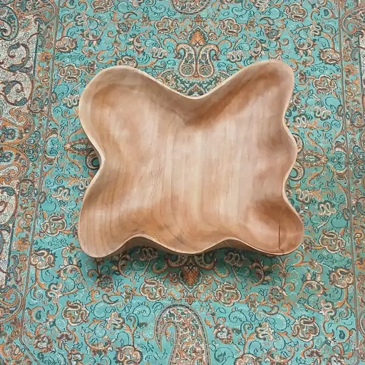 اردو خوری روستیک چوب 