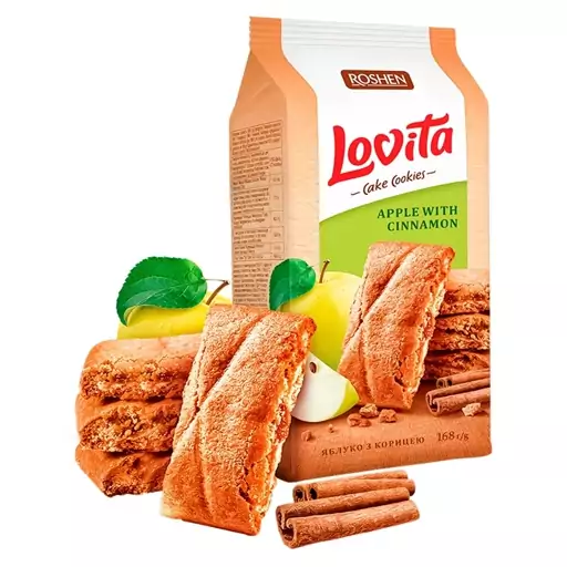 کوکی کیک اوکراینی روشن لاویتا در 3 طعم ، Roshen Lovita