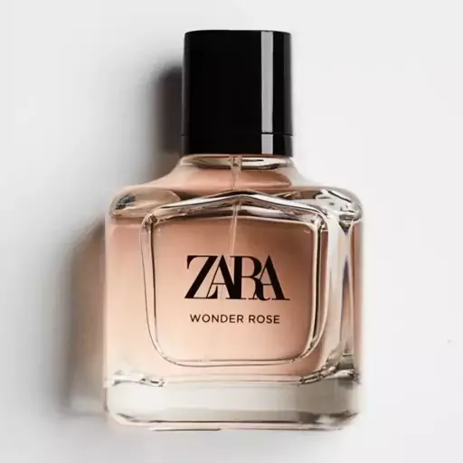 عطر زنانه برند اسپانیایی ZARA مدل WONDER ROSE سایز 100 میل عطر زارا 