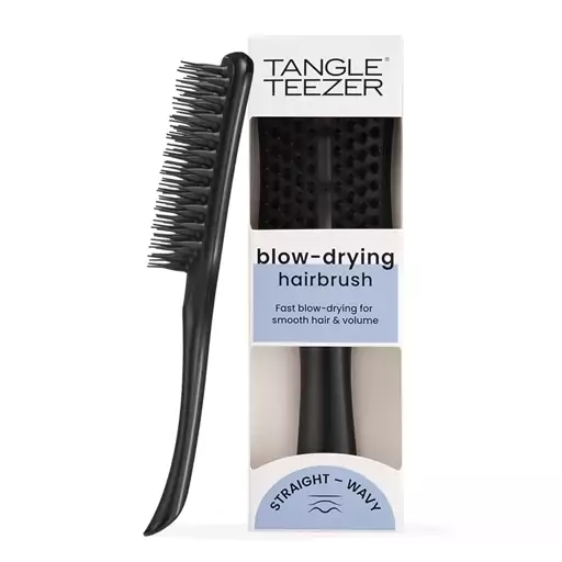 برس گره باز کن تنگل تیزر رنگ مشکی مدل Tangle Teezer Ultimate Blow Dry Brush