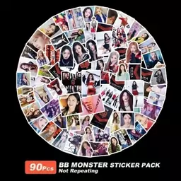 استیکر 50 عددی و 80 عددی بی بی مانستر BB Monster