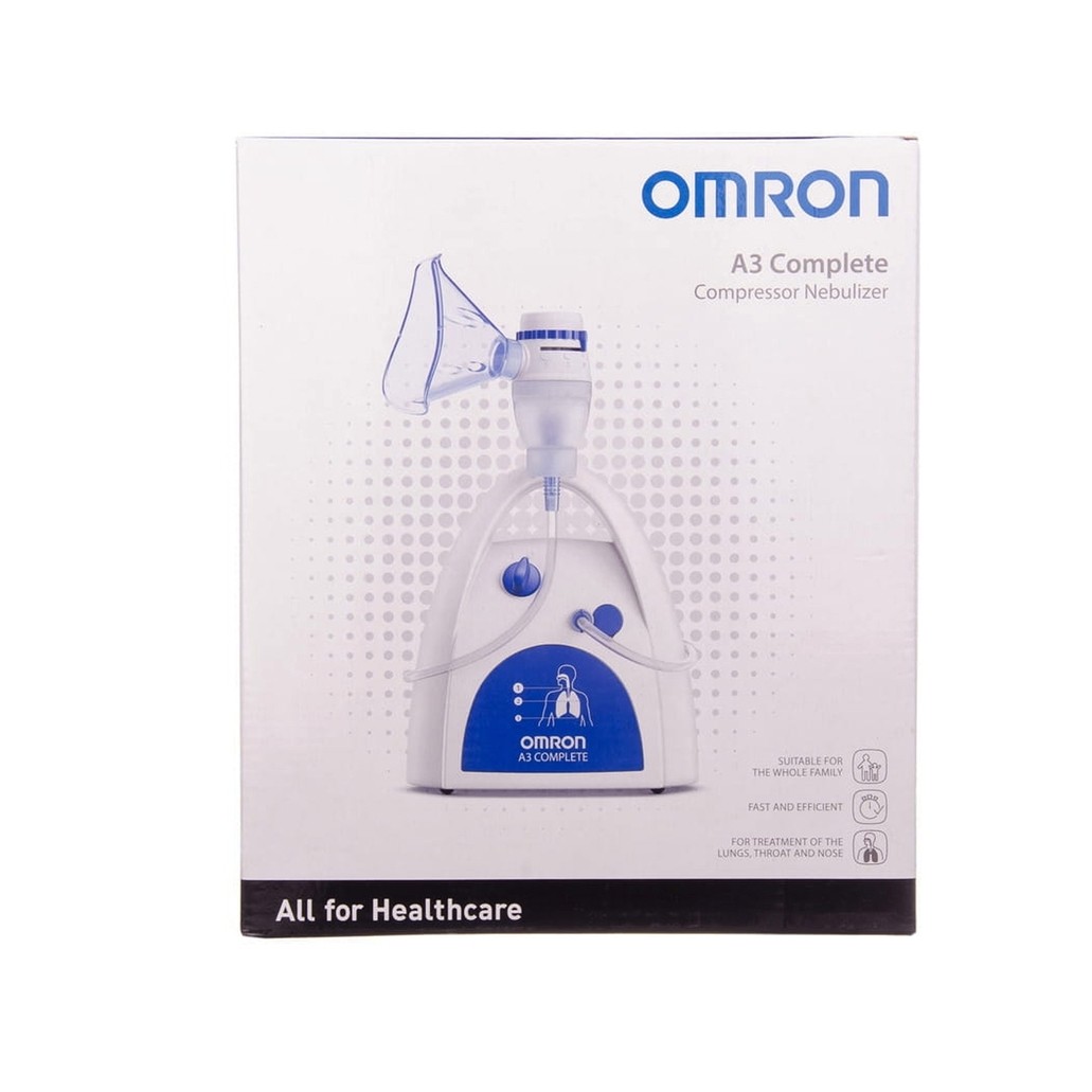 نبولایزر امرون Omron A3 completeبا 5سال گارانتی شرکتی از زمان خرید