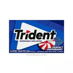 آدامس تریدنت نعنا تند و آبنبات(تکی 12 عددی TRIDENT