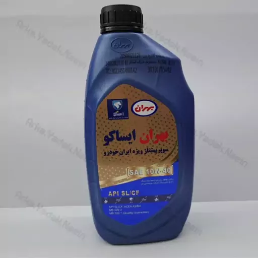 روغن موتور یک لیتری 10W40 سوپر پیشتاز بهران ایساکو