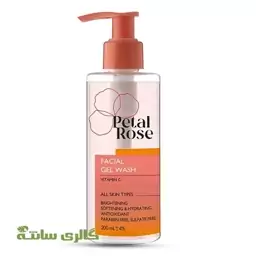 ژل شوینده حاوی ویتامین سی پتال رز Petal rose 