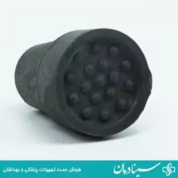 پاشنه عصا کد 01 قطر داخلی 21 میلیمتر لاستیک ته عصا یدکی سینادرمان فروشگاه انلاین لوازم مصرفی پزشکی لوازم یدکی طبی402132