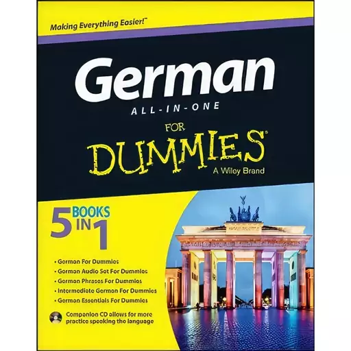 کتاب German All-in-One For Dummies, with CD اثر جمعی از نویسندگان انتشارات For Dummies