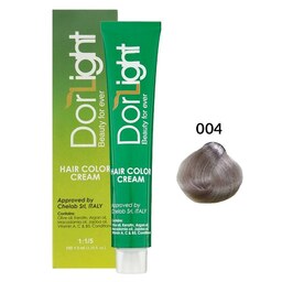 رنگ مو دورلایت 100 میل شماره 004 (نقره ای)(بسته 5 عددی - 5 تیوبی)