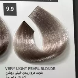 رنگ موی بلوند مرواریدی خیلی روشن 9.9از برند کاترومر بدون آمونیاک و سولفات و بدون پارابن 100میل کیفیت فوق العاده