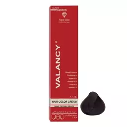 رنگ مو والانسی VALANCY ولنسی طبیعی مشکی N2