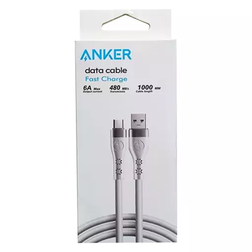 کابل TYPE-C تایپ سی ANKER مدل AD-010 اورجینال سوپرفست