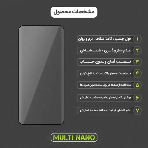 گلس شیشه ای گوشی موبایل آنر ایکس 9 ای honor x9a فول چسب