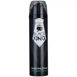 فوم اصلاح پوست حساس بلک کینگ 250 میل Black king