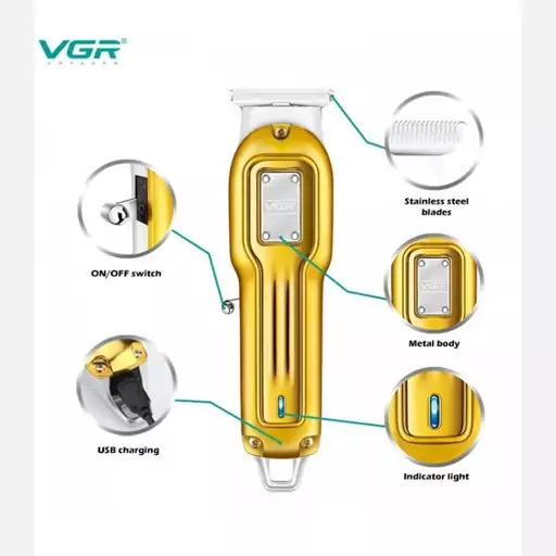 ماشین اصلاح خط زن وی جی آر VGR مدل v-919