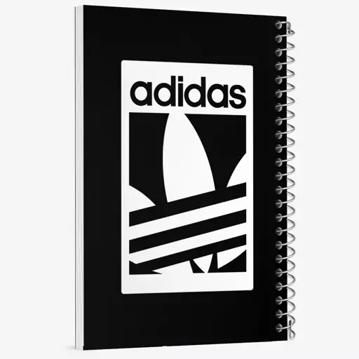 دفتر مشق 100 برگ خندالو طرح آدیداس Adidas  کد 23469