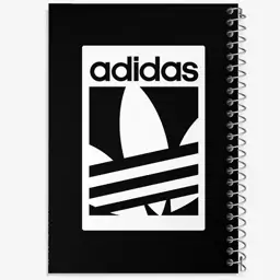 دفتر مشق 100 برگ خندالو طرح آدیداس Adidas  کد 23469