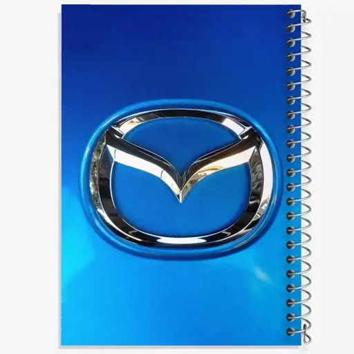 دفتر مشق 100 برگ خندالو طرح مزدا mazda  کد 23515