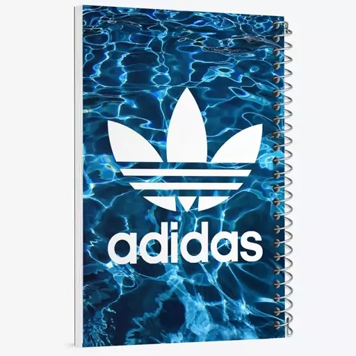 دفتر مشق 100 برگ خندالو طرح آدیداس Adidas  کد 23477