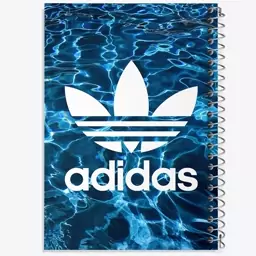 دفتر مشق 100 برگ خندالو طرح آدیداس Adidas  کد 23477