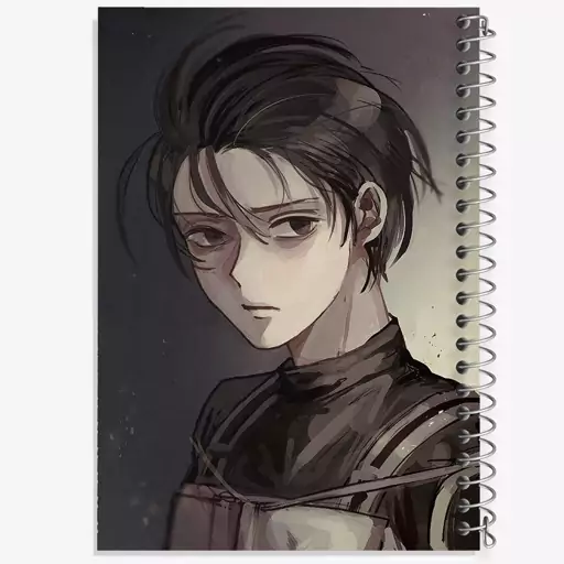 دفتر مشق 50 برگ خندالو طرح میکاسا انیمه اتک آن تایتان Attack on Titan  کد 18605