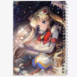 دفتر مشق 100 برگ خندالو طرح اوساگی تسوکینو انیمه سیلور مون Sailor Moon  کد 17456